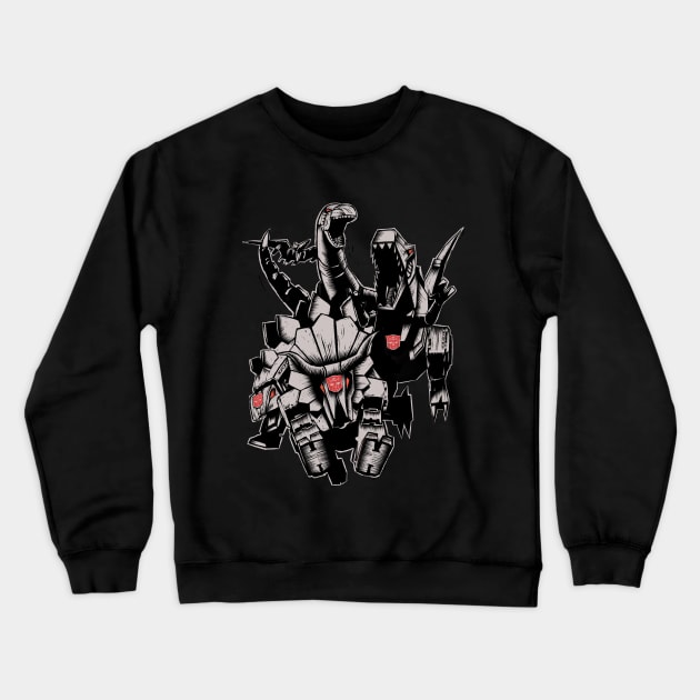 Dinobots Crewneck Sweatshirt by Little Bad Wren 